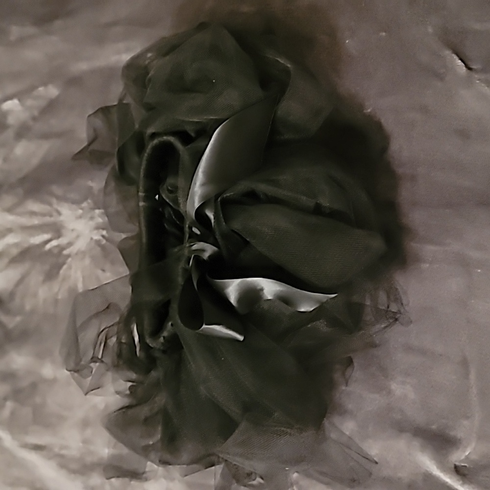 Baby Girl Black Tutu - size 3-6 months